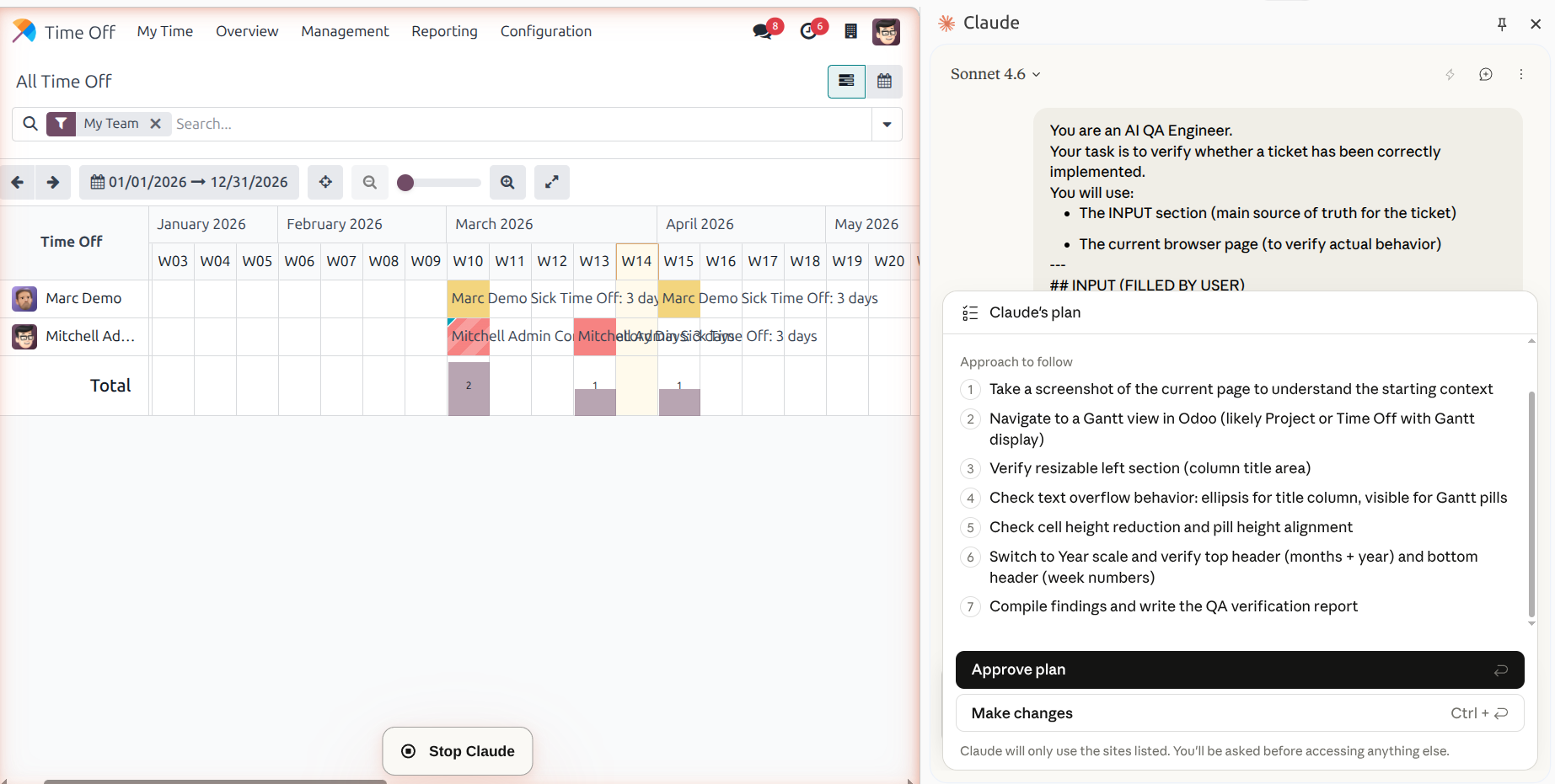 Claude Code Extension QA result